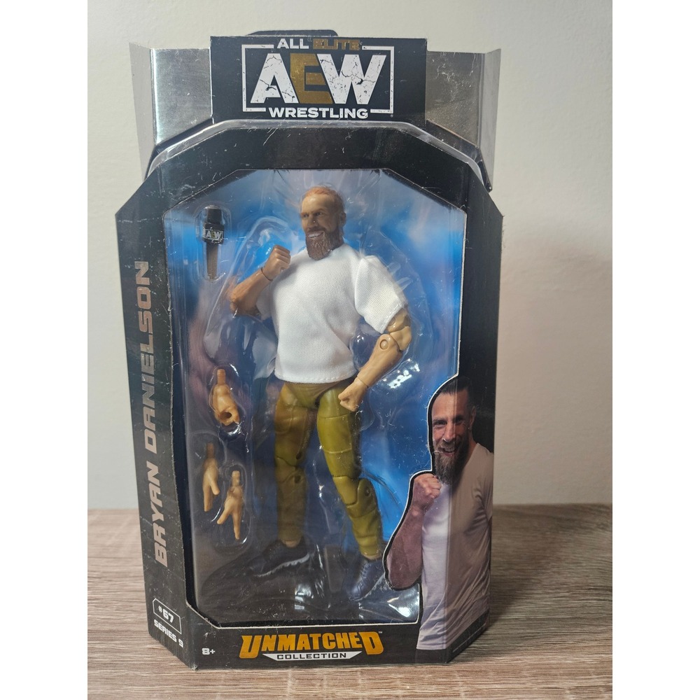 AEW Bryan Danielson Unmatched Series 9 #67 Action‎ Figure All Out 2021 Jazwares